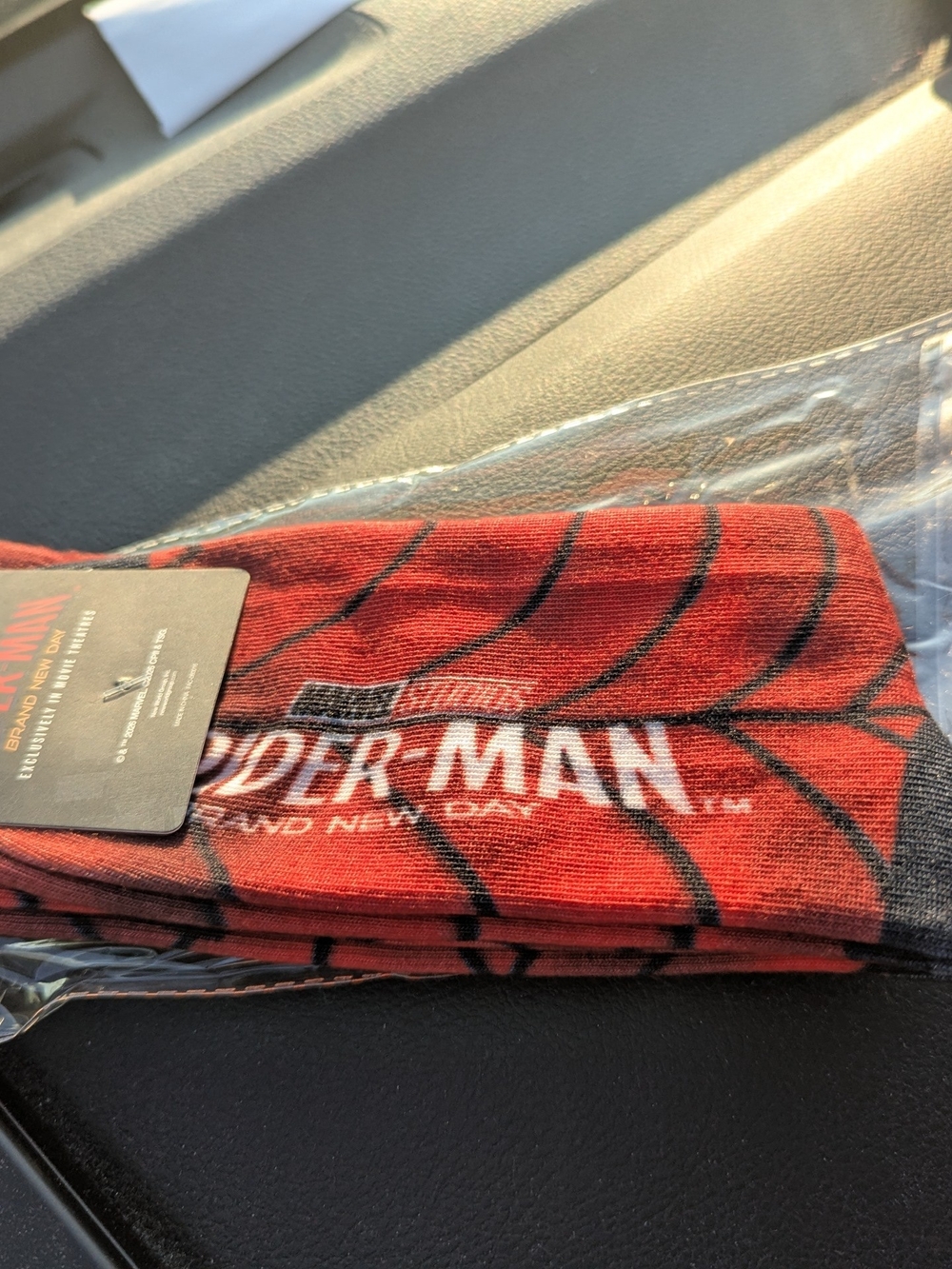 Spiderman brand new day collectible socks